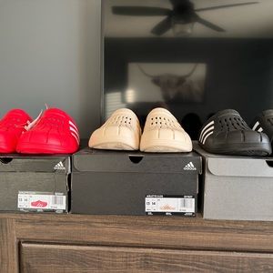 adidas adilette Clog Lot Of 3 Size 13